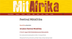 Desktop Screenshot of festival-mitafrika.com